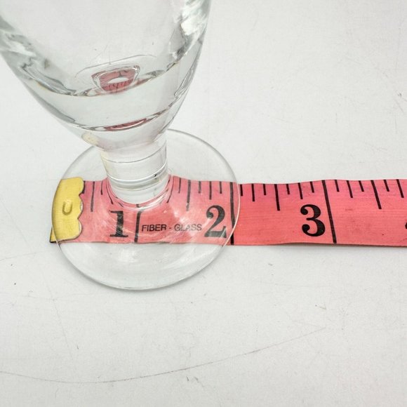 Set of 5 Vases Clear Glass Misc Shapes and Sizes - Picture 12 of 16